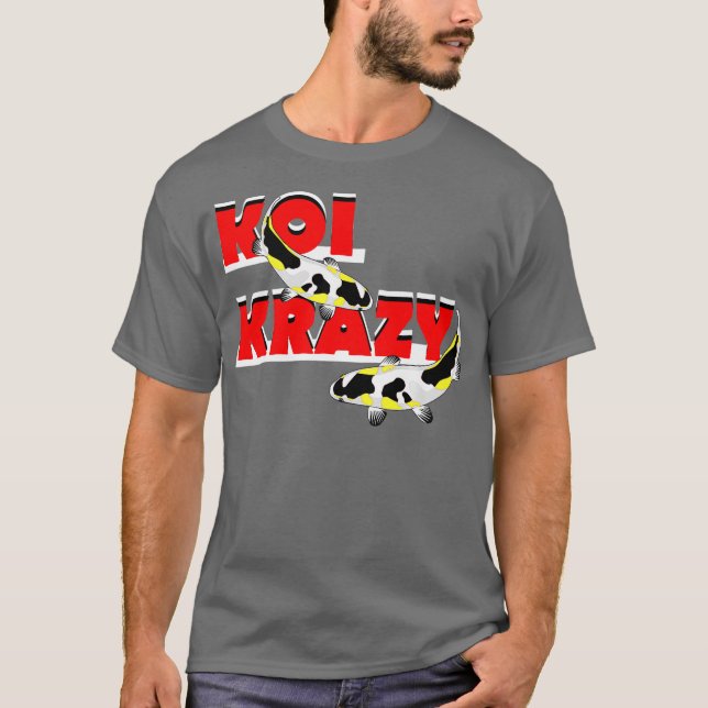 Butterfly Koi Pond Showa Koi Fish Tancho Sanke T-Shirt (Vorderseite)