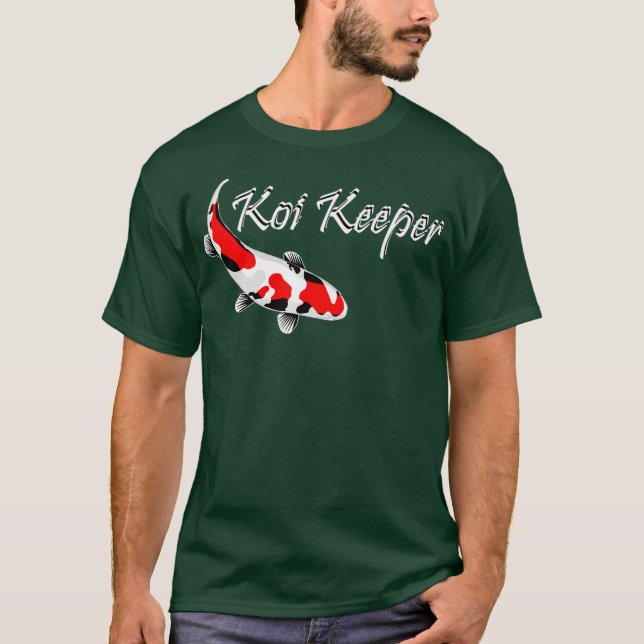 Butterfly Koi Pond Showa Koi Fish Tancho Sanke T-Shirt (Vorderseite)