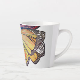 Butterfly landing on flower collection milchtasse