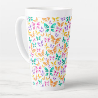 Butterfly Latte Tasse