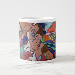 Butterfly Leaf Portrait Spezielle Tasse