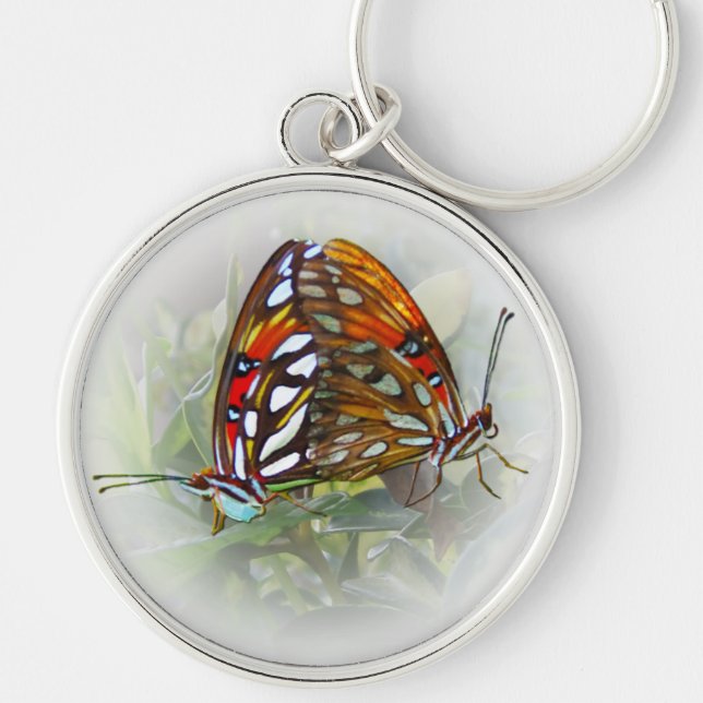 Butterfly-Liebe-Schlüsselanhänger Schlüsselanhänger (Vorne)