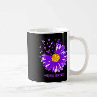 Butterfly Lila Ribbon Sonnenblumen Überdosierung A Kaffeetasse