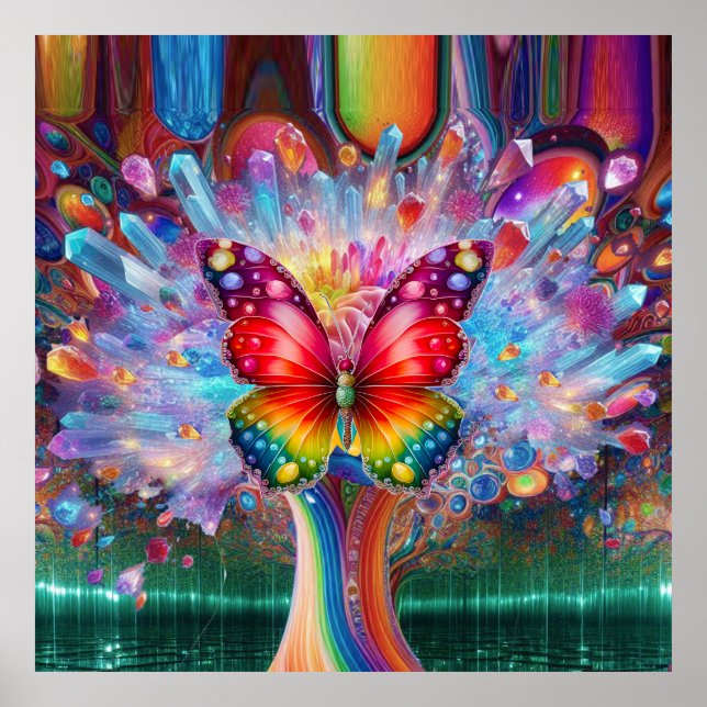 Butterfly-Metamorphose Poster (Vorne)