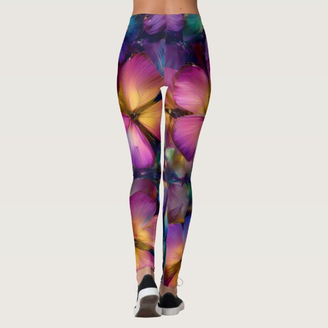 Butterfly Mirage  Leggings (Rückseite)