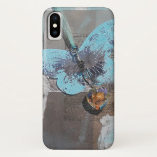 Butterfly Mixed Media Art Case-Mate iPhone Hülle