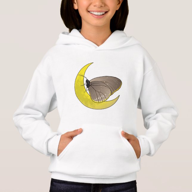 Butterfly Moon Hoodie (Vorderseite)