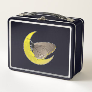 Butterfly Moon Metall Brotdose
