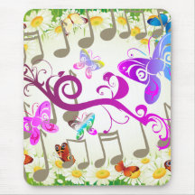 Butterfly Mouse Pad
