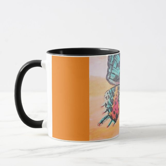 Butterfly Mug Tasse (Links)