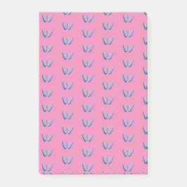 Butterfly-Muster Postit-Notizen Post-it Klebezettel
