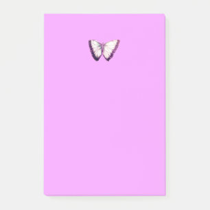 Butterfly-Muster Postit-Notizen Post-it Klebezettel