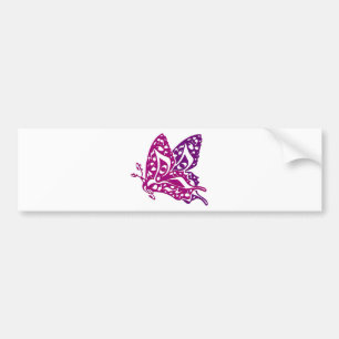 Butterfly_Notes Autoaufkleber