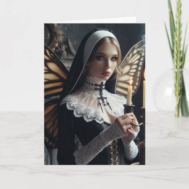 Butterfly Nun Jedes Anlasses Karte (Vorderseite)