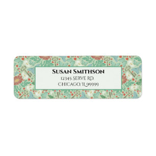 Butterfly Old Key Daisy Steampunk Rücksendeadresse