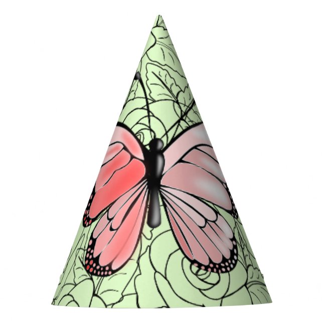 Butterfly Paper Party Partyhütchen (Vorderseite)