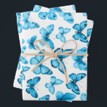 Butterfly Pattern Wasserfarbe Elegantes Hübsches G Geschenkpapier Set<br><div class="desc">Ebenfalls erhältlich sind passende Artikel wie Einladungen,  Eintrittskarten,  Rücksendeadressen-Aufkleber,  Favoriten,  Geschenkmarken,  Bridesmaids Geschenke,  Dankeschön-Notizen,  Umschläge und vieles mehr! Wenn Sie möchten,  dass etwas benutzerdefiniert,  klicken Sie auf "Nachricht" unter meinem Profil,  um in Touch zu erhalten!</div>