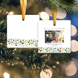 Butterfly Personalisiert Square Ornament