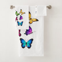 "Butterfly" Phantastisches Badetuch-Set