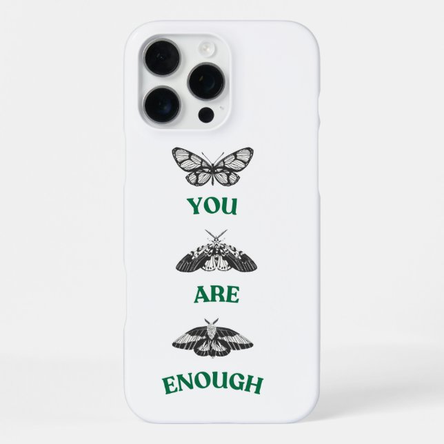 Butterfly Phone Case iPhone 16 Pro Max Hülle (Rückseite)