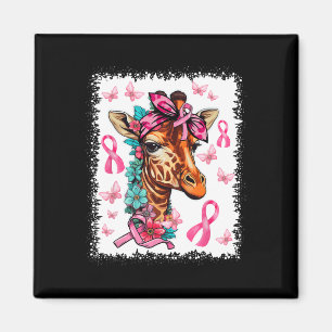 Butterfly Pink Ribbon floral Brustkrebs Awarene Magnet