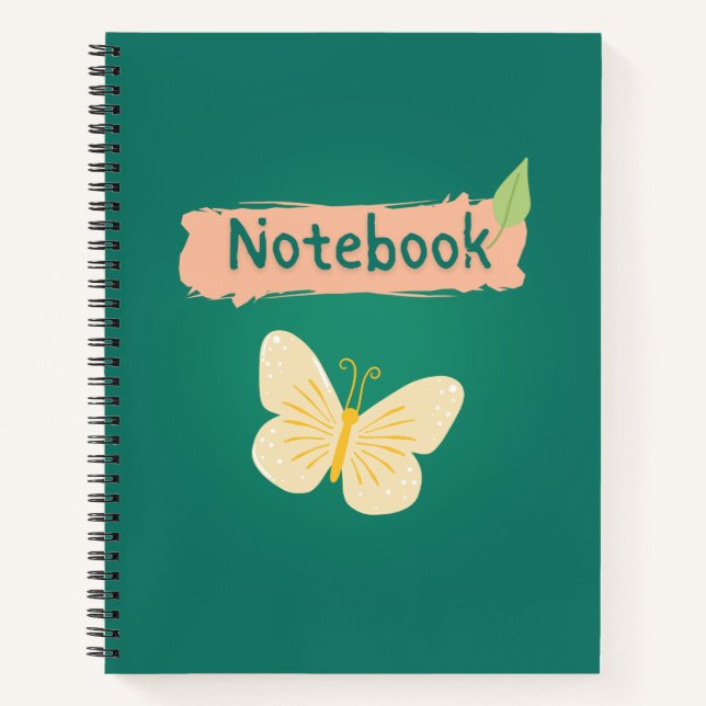 Butterfly Planner Notebook Notizbuch (Vorderseite)