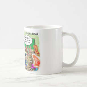 Butterfly Police Offbeat Cartoon Funny Gifts & T-S Kaffeetasse
