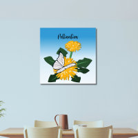 Butterfly Pollination Gelber Kronleuchter Weh