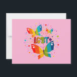 Butterfly Pride Liebe ist Liebe LGBT Awareness Postkarte<br><div class="desc">Feiern Sie Liebe, Stolz und Transformation mit diesem lebendigen Design von "Schmetterlingspreispride Liebe ist Liebe". Der Schmetterling symbolisiert Wachstum, Freiheit und Schönheit, während die kühlen Regenbogenfarben für die Stärke und Einheit der LGBTQ -Gemeinschaft stehen. Dieses Design ist perfekt für den Pride Month, für Sensibilisierungsveranstaltungen oder einfach für Ihre alltägliche Unterstützung...</div>