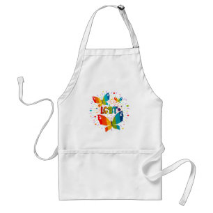 Butterfly Pride Liebe ist Liebe LGBT Awareness Schürze