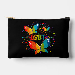 Butterfly Pride Liebe ist Liebe LGBT Awareness Zubehörtasche