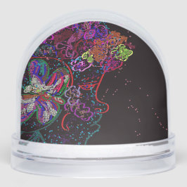 Butterfly Princess Snow Globe Schneekugeln