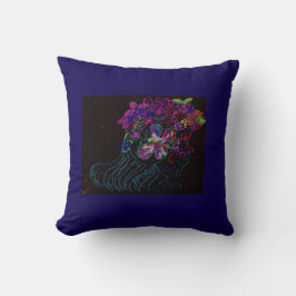 Butterfly Princess Throw Pillow Kissen