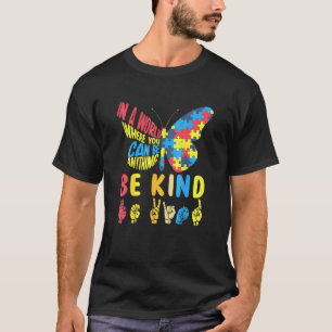 Butterfly Puzzle Sei ein typischer Sprachautismus T-Shirt