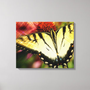 Butterfly Quad Leinwand Wrap