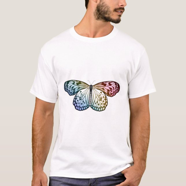 Butterfly Rainbow T-Shirt (Vorderseite)