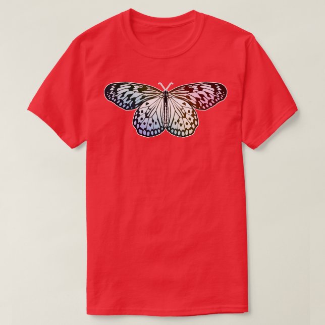 Butterfly Rainbow T-Shirt (Design vorne)