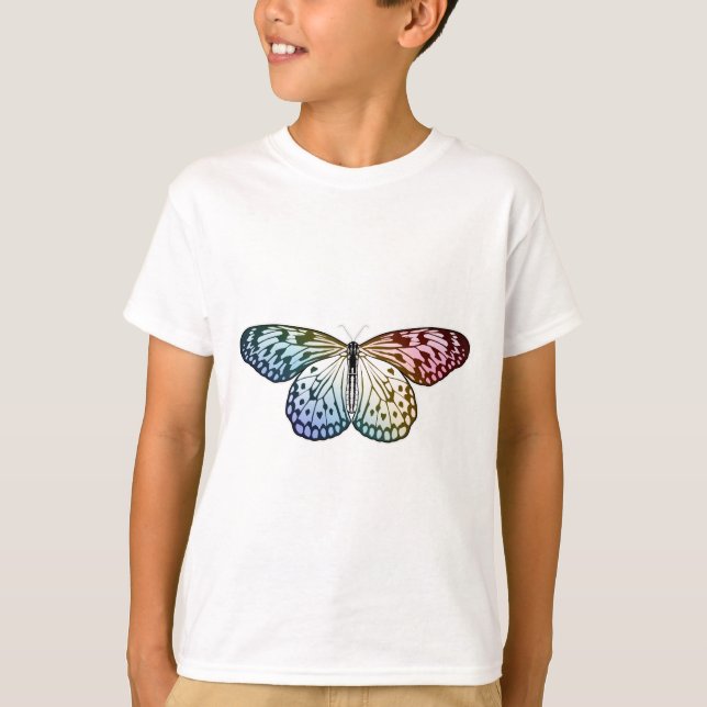 Butterfly Rainbow T-Shirt (Vorderseite)