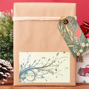 Butterfly Rechteckiger Aufkleber