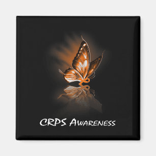 Butterfly Ribbon Crps Bewusstsein Magnet