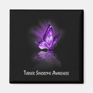 Butterfly-Ribbon-Turner-Syndrom Magnet