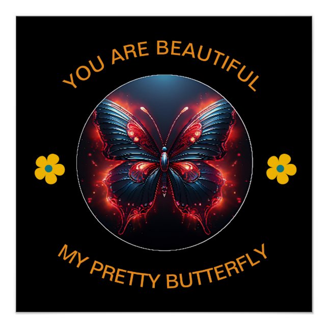 Butterfly Romantik Poster (Vorderseite)