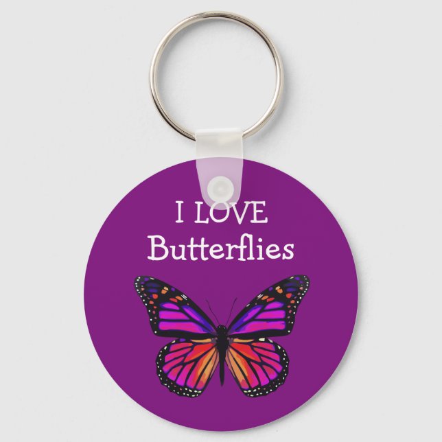 Butterfly-Schlüsselanhänger Schlüsselanhänger (Vorderseite)