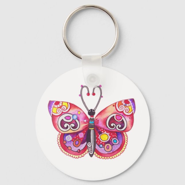 Butterfly-Schlüsselanhänger Schlüsselanhänger (Vorderseite)