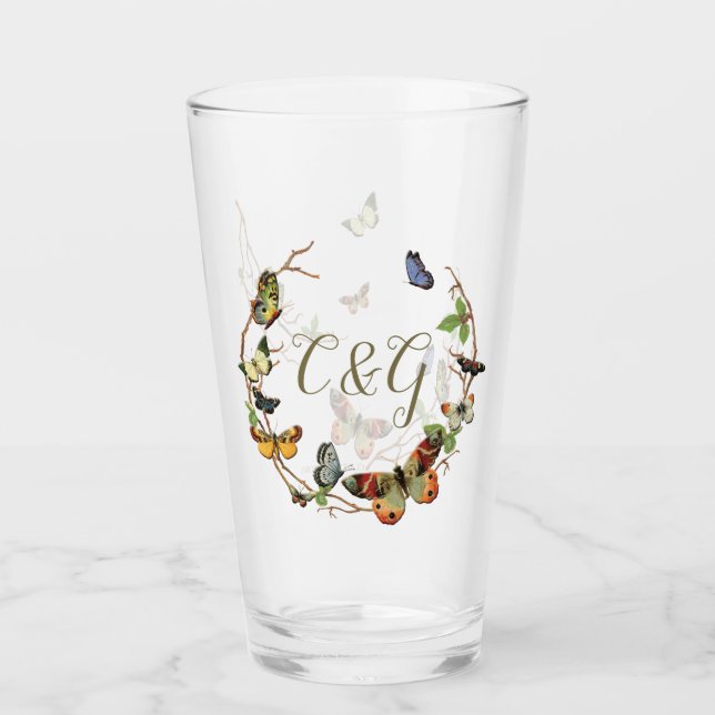 Butterfly-Schutzbrille Glas (Vorderseite)