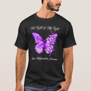 Butterfly sein Kampf ist mein Kampf gegen Chiari-M T-Shirt