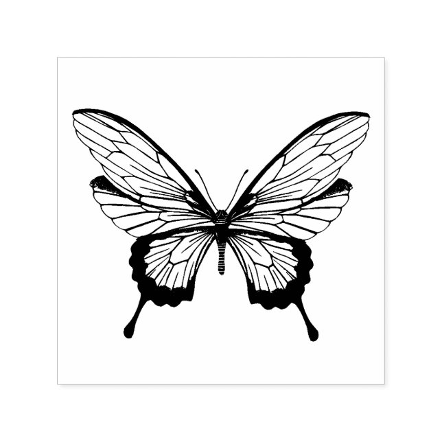 Butterfly Self-inking Stamp Permastempel (Design)