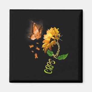 Butterfly Sonnenblumen Crps Bewusstsein Magnet