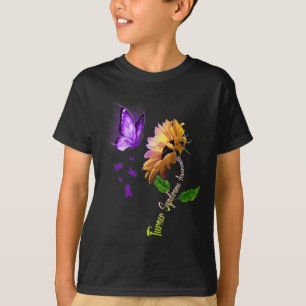 Butterfly Sonnenblumen-Turner-Syndrom Bewusstsein T-Shirt