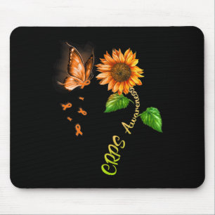 Butterfly Sonnenblumenkrebs Bewusstsein 1 Mousepad